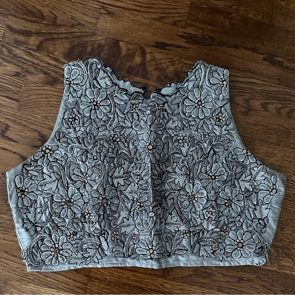 HANDMADE EMBROIDERED INDIAN TOP - Picture 1 of 3